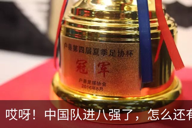 哎呀！中国队进八强了，怎么还有人不高兴呢？